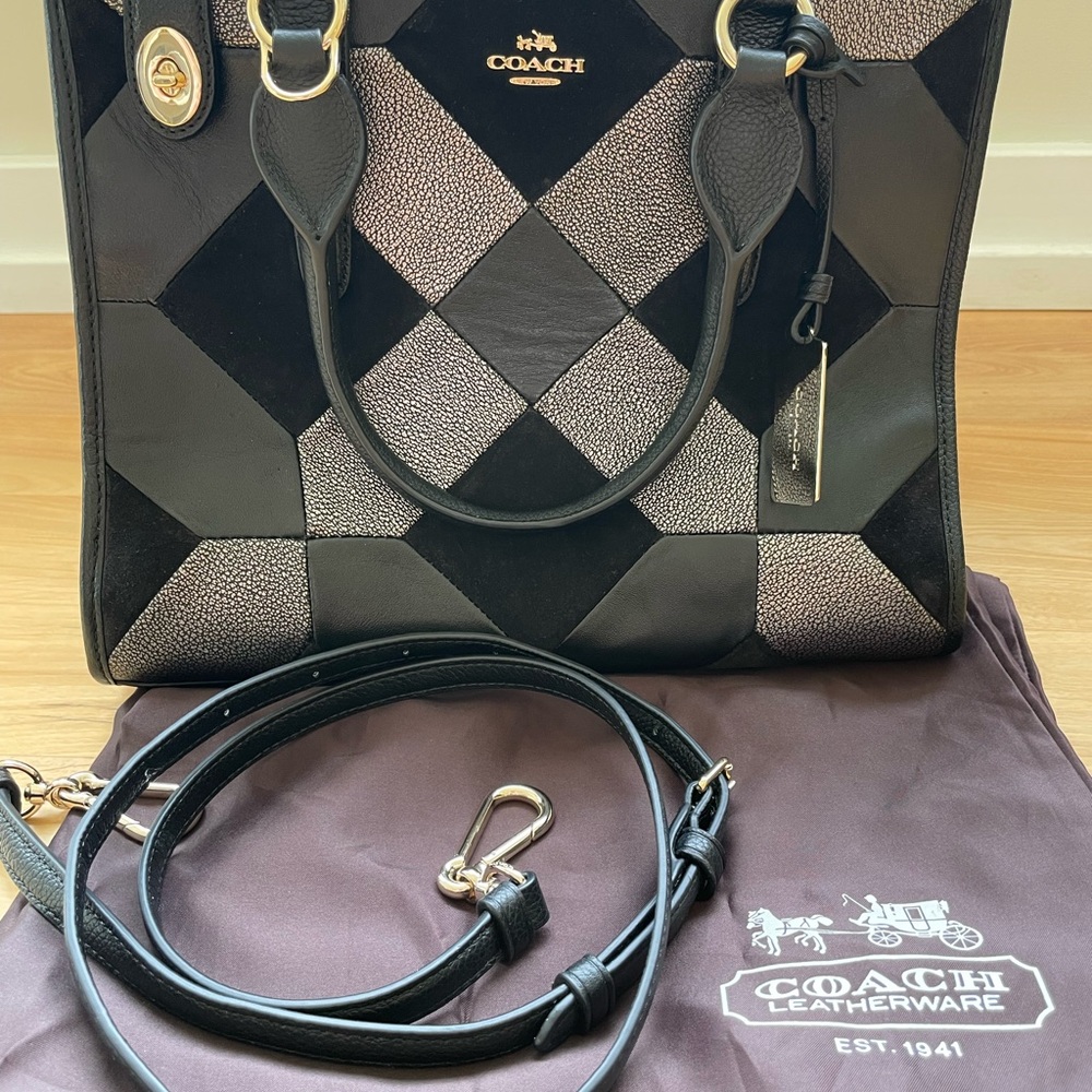 Coach Patchwork Handbag - Picture 7 of 7